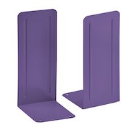 Acrimet Jumbo Premium Bookends 9" (Purple Color) 1 Pair